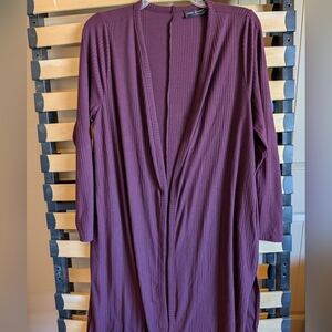 Lane Bryant Plum Knit Top